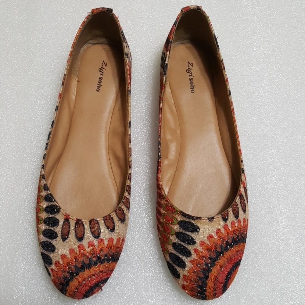 🎈ZIGISOHO🎈sprite  women's ballet flats size 10